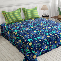 SAPPHIRE LEAF XARA BED SHEET SET