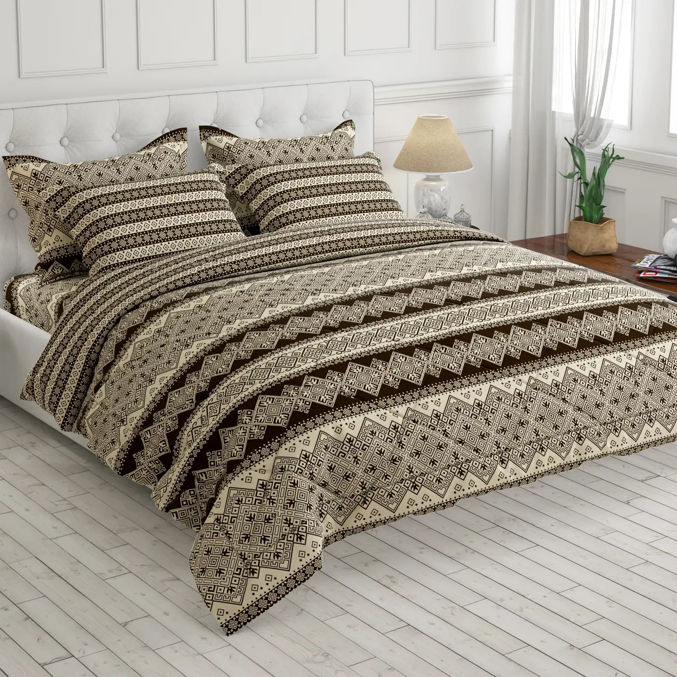 Xara 6-pcs comforter set 8979-80