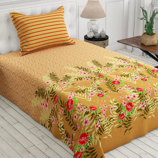 AUTUMN FLORAL XARA BED SHEET SET