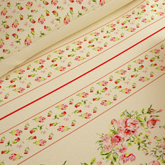 PETALS HAVEN Xara 8 Pcs King Reversible Quilt Cover Set Bedsheet