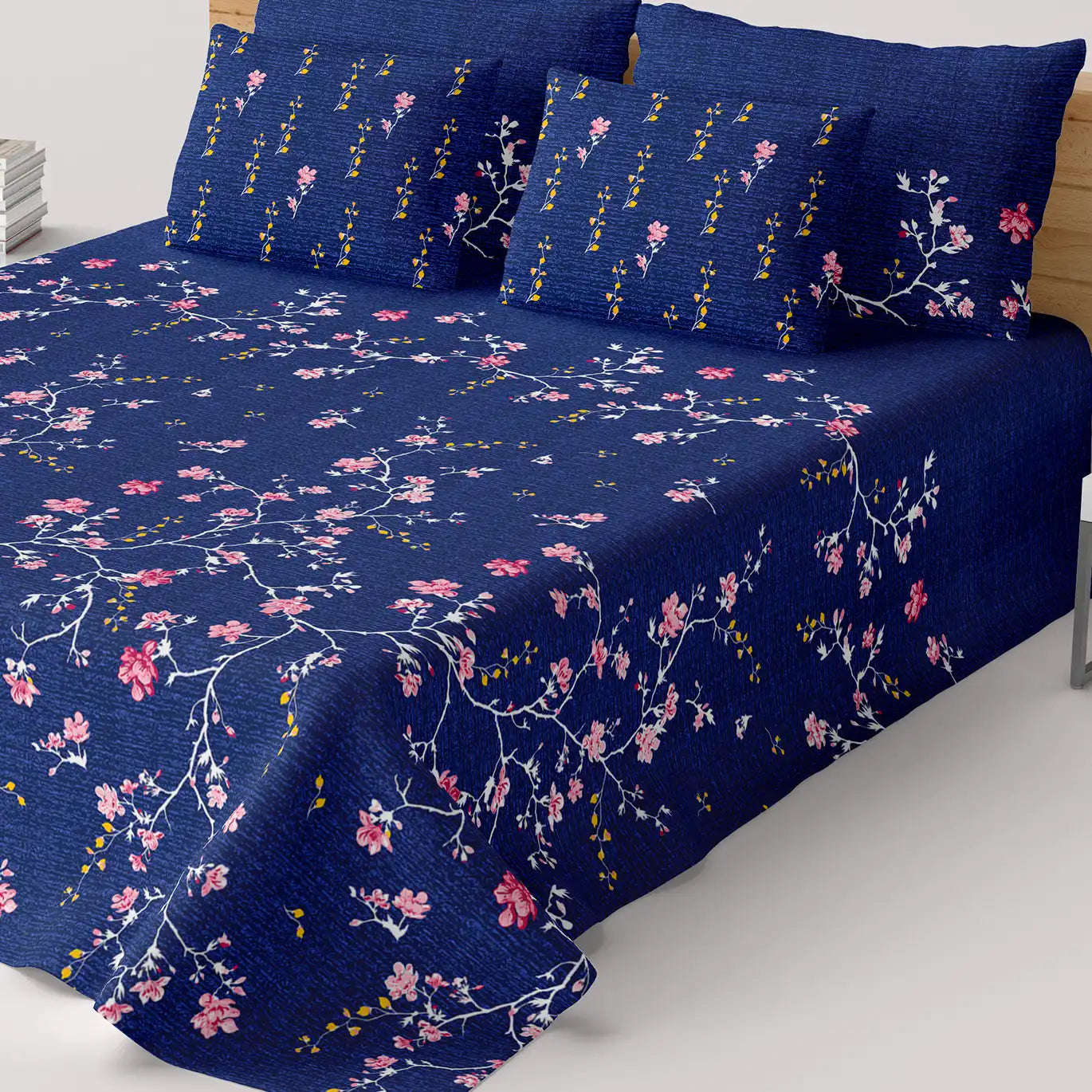 CHERRY TWILIGHT XARA BED SHEET SET - 9007-08