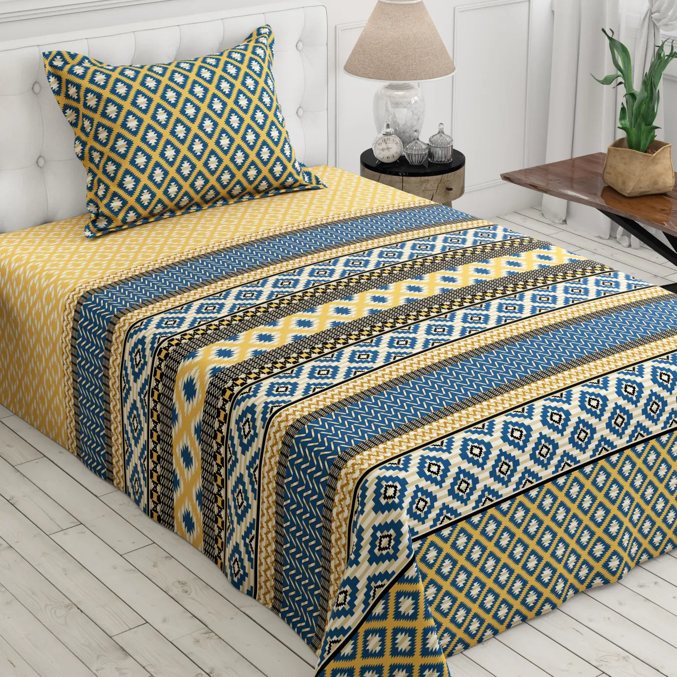 Xara Bed Sheet Set - 9047-48