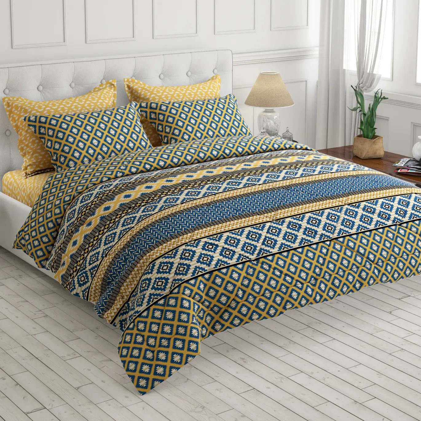 Xara 6-pcs comforter set 9047-48
