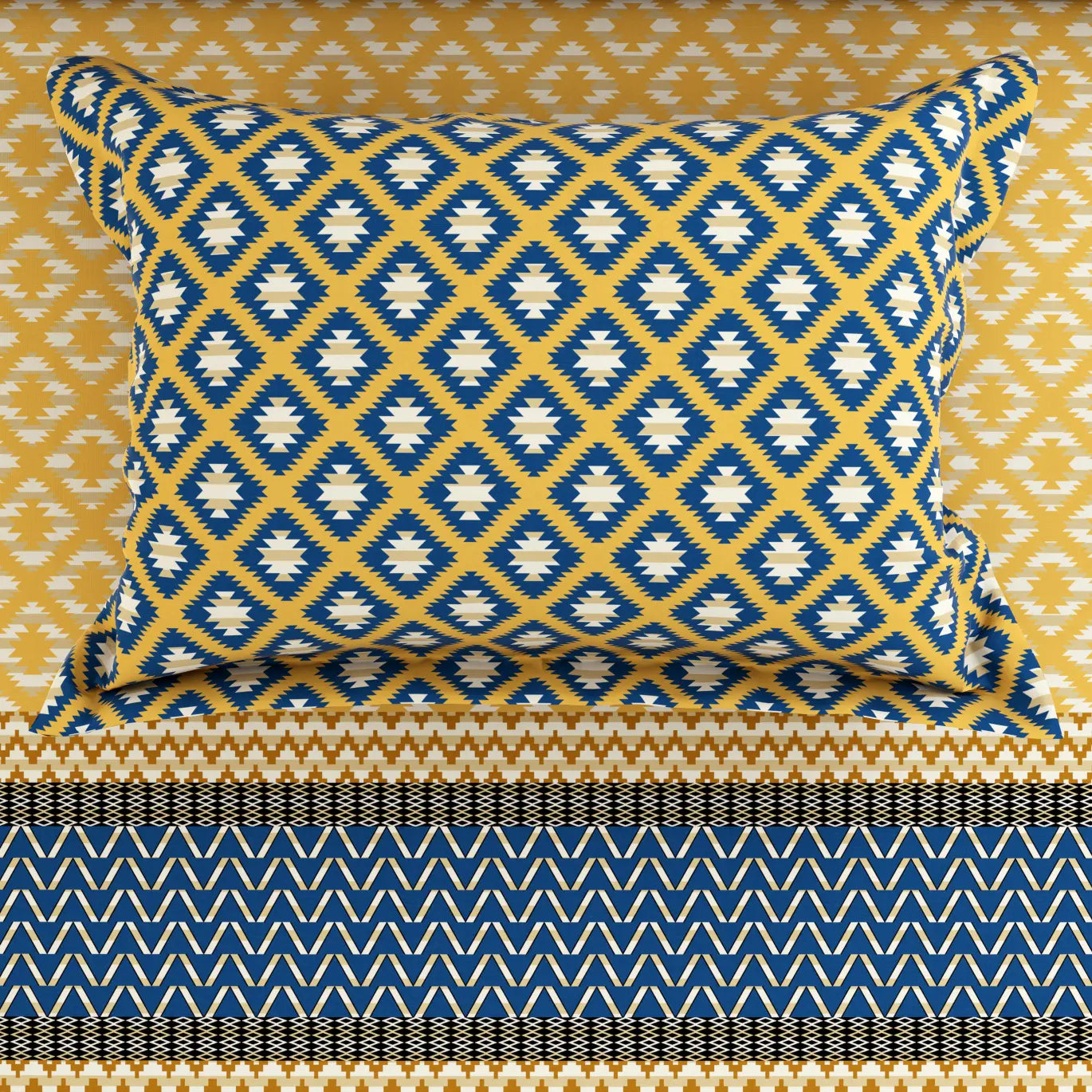 Xara Bed Sheet Set - 9047-48
