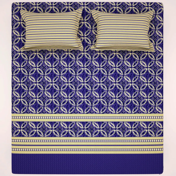 MAJESTIC BLUE XARA BED SHEET SET