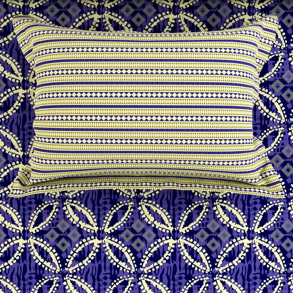MAJESTIC BLUE XARA BED SHEET SET
