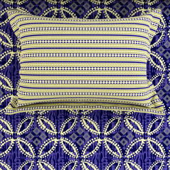 MAJESTIC BLUE XARA BED SHEET SET