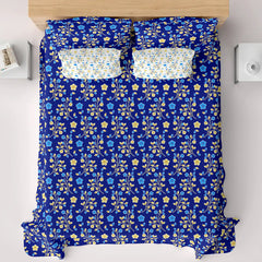 Bedsheet set with 4 pillowcases 9067