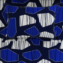 BLUE ESSENCE SATEEN BED SHEET SET