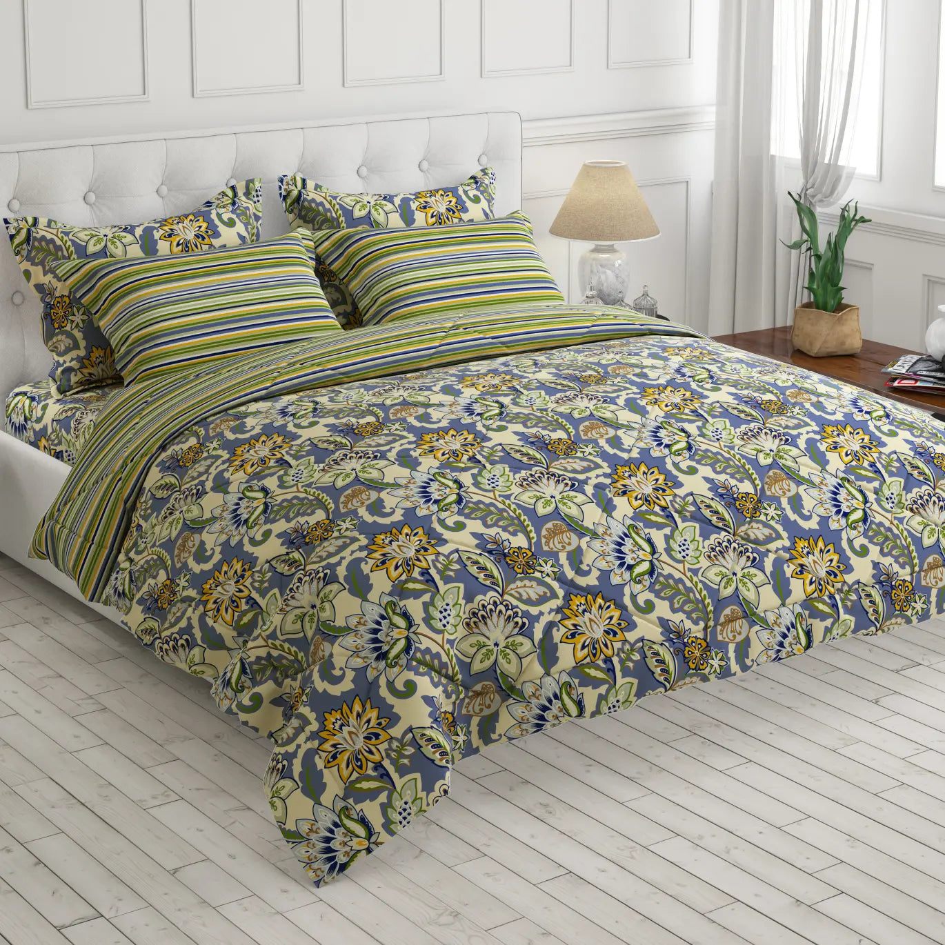 Xara 6-pcs comforter set 9082-7053