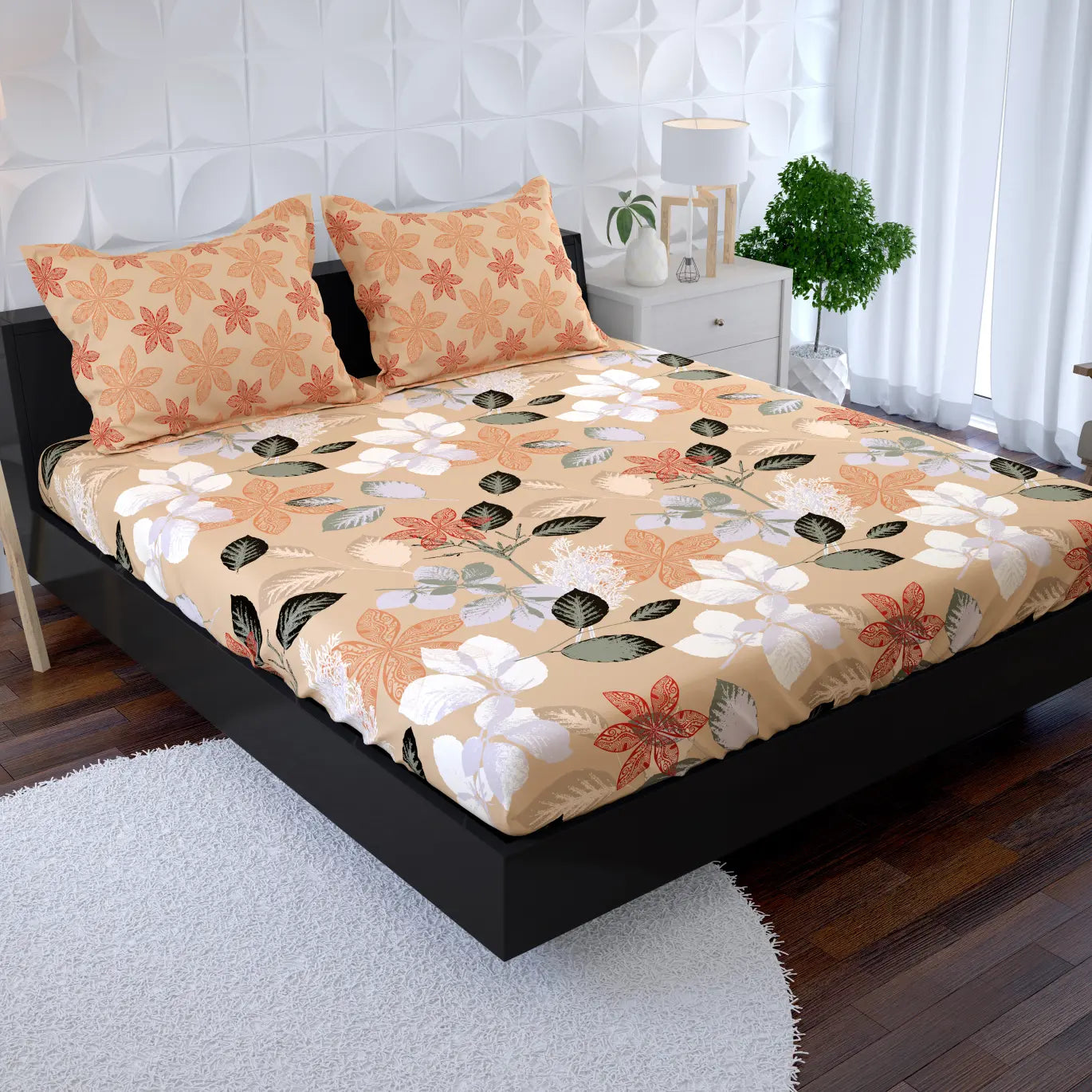 Xara Fitted Bed Sheet Set 9095-96