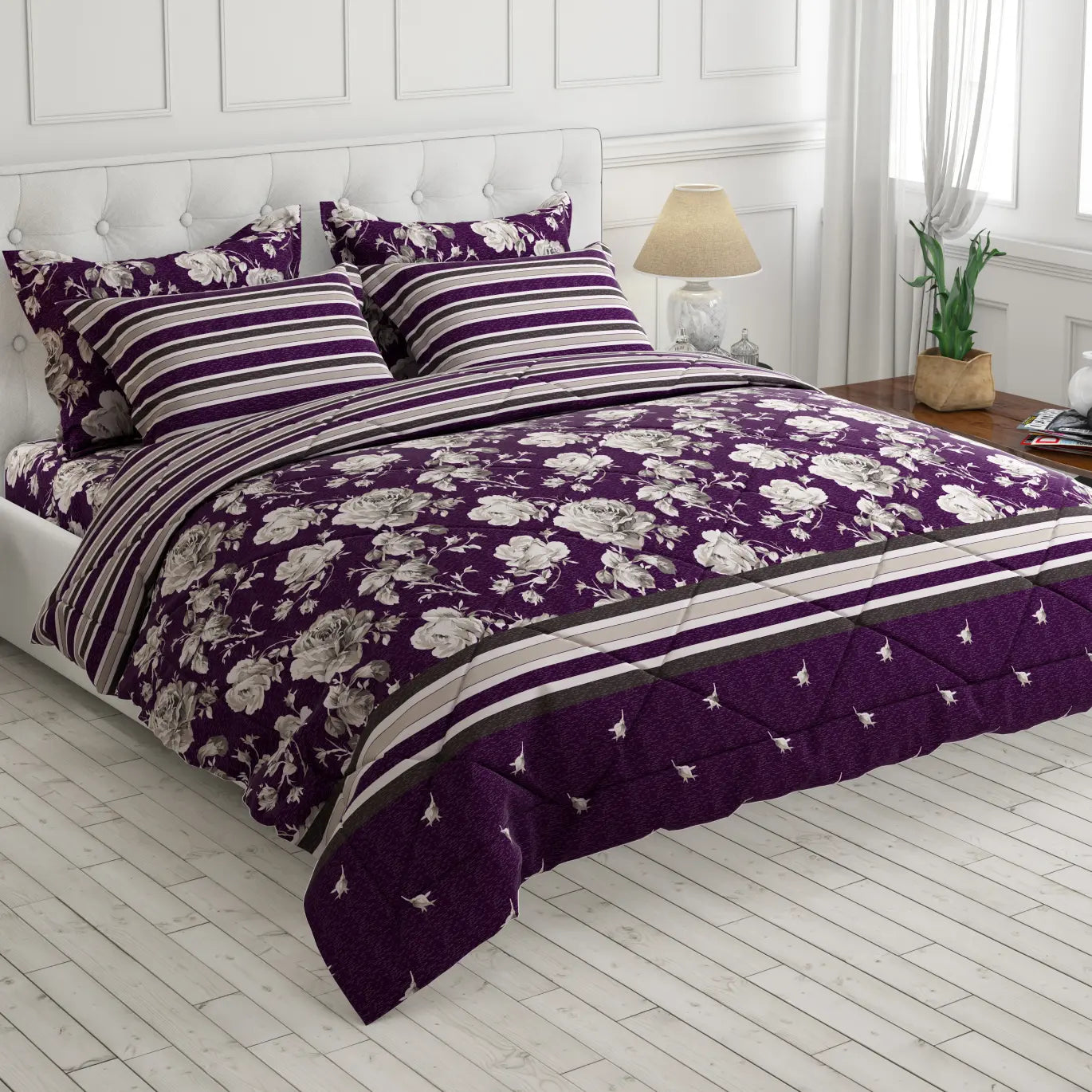 Xara 6-pcs comforter set 9112-15