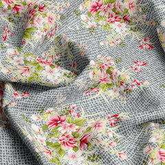 SOFT FLORAL  6-Pcs Comforter Set