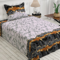 LAVA MARBLE SATEEN BED SHEET SET