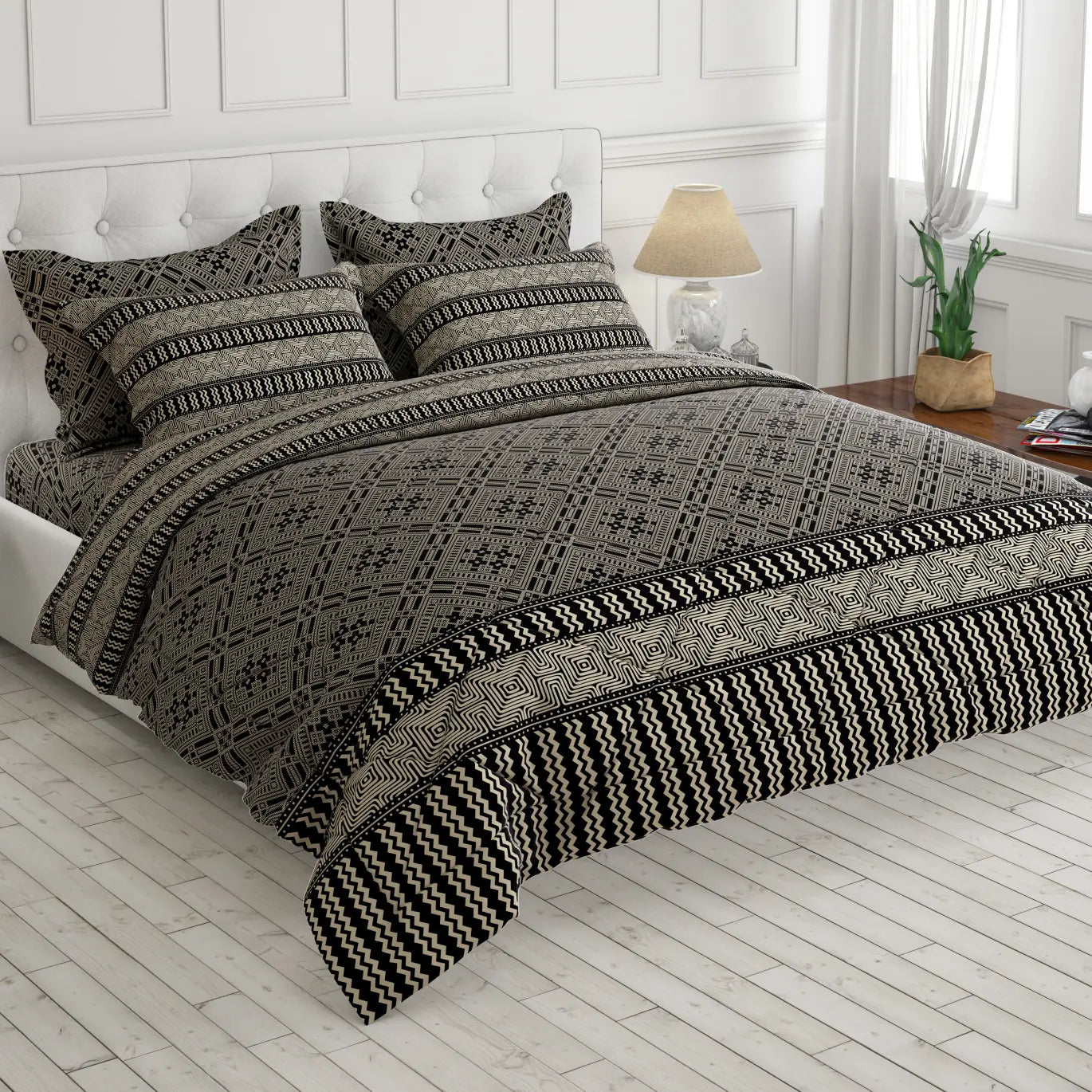 Xara 6-pcs comforter set 9154-55