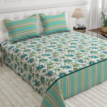AQUA BLOOM XARA BED SHEET SET