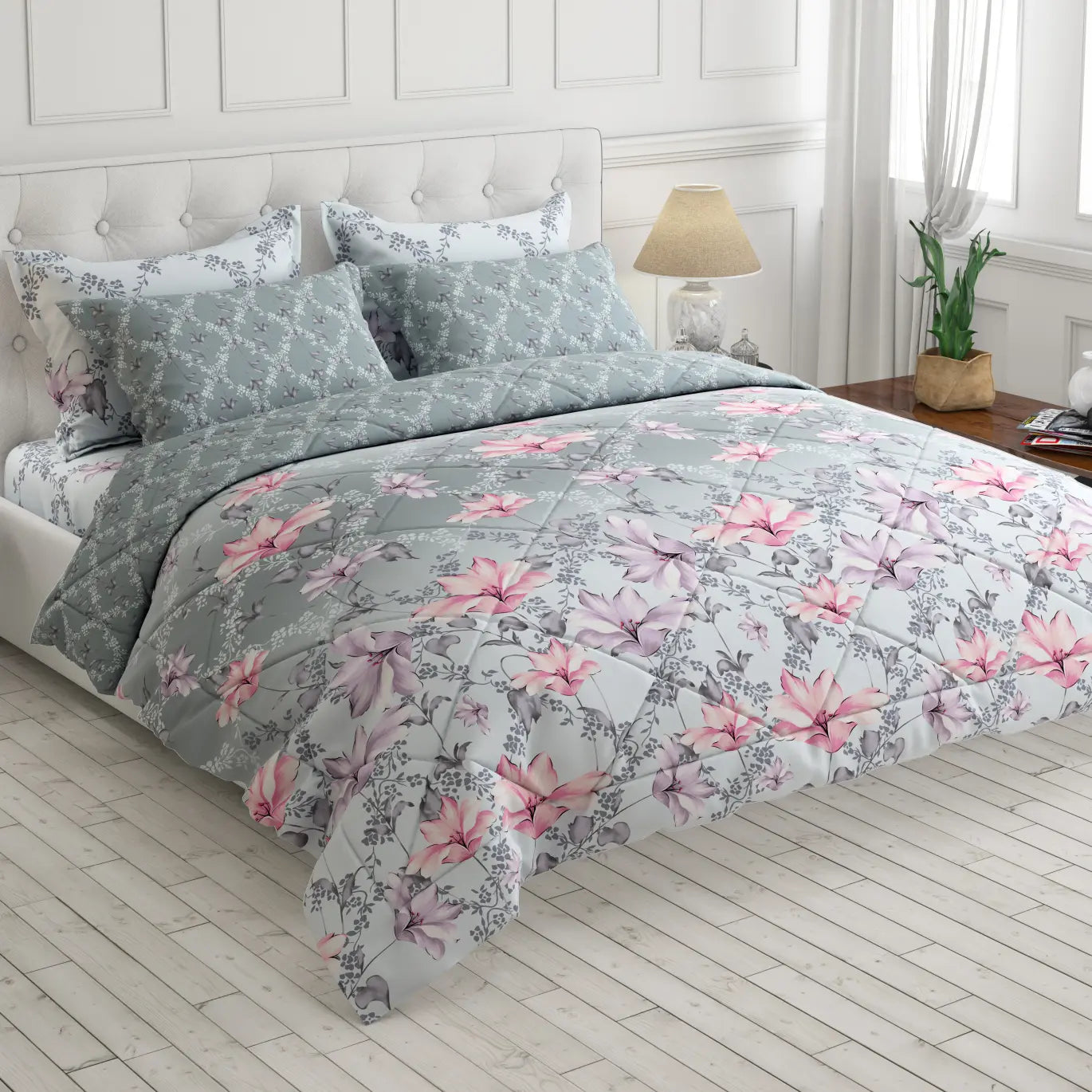 Xara 6-pcs comforter set 9195-96