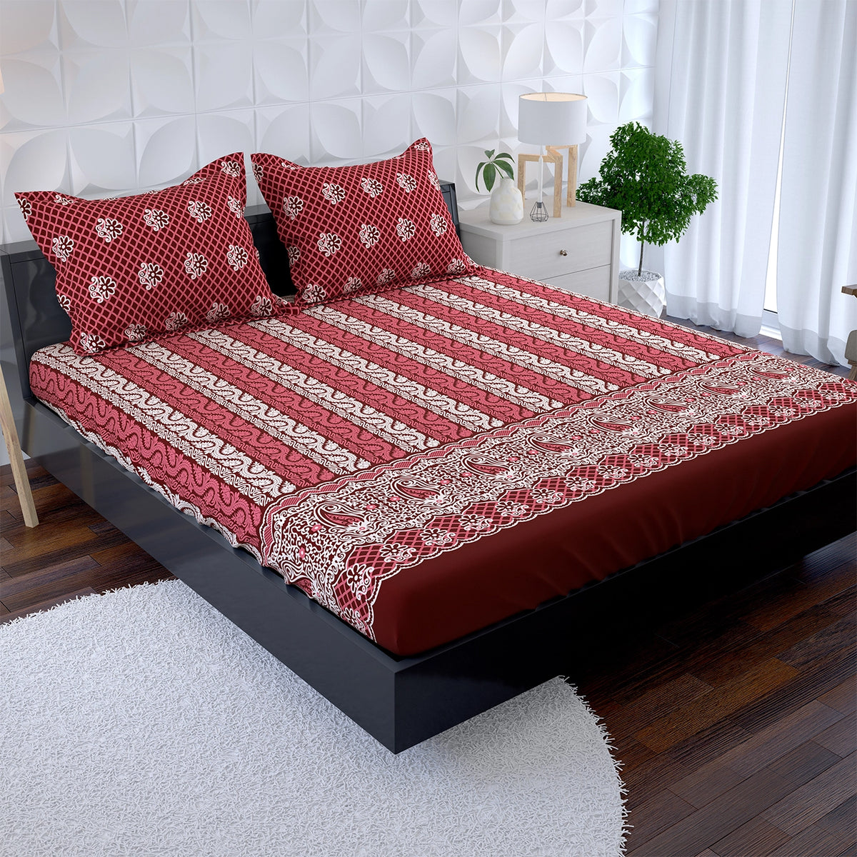 Xara Fitted Bed Sheet Set 9204-05