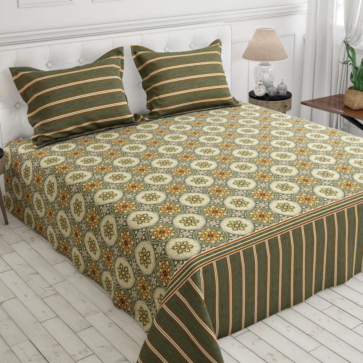 REGAL PATTERN XARA BED SHEET SET