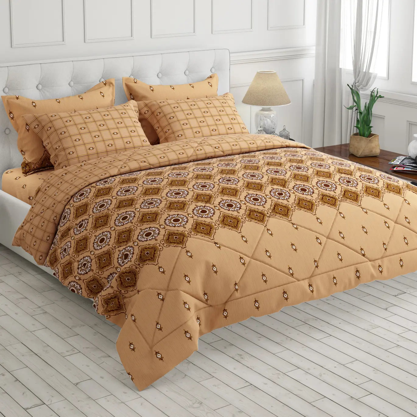 Xara 6-pcs comforter set 9230-31