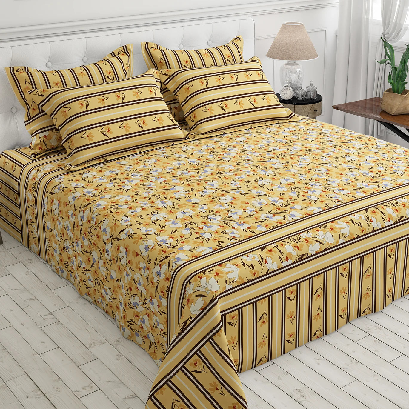 Xara Bed Sheet Set - 9351-52