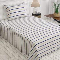 STRIPED Sateen Bed Sheet Set