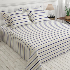 STRIPED Sateen Bed Sheet Set