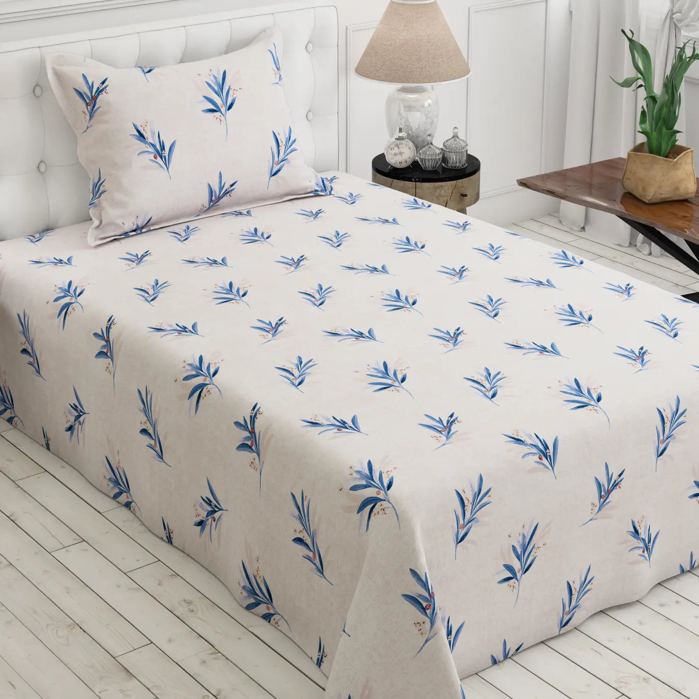 BAMBOO WEAVE SATEEN Bed Sheet Set