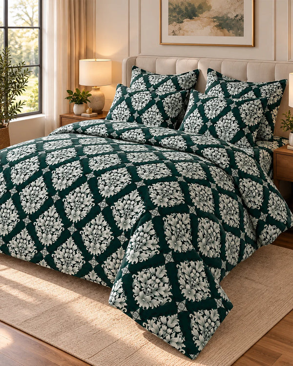 BOTANIC  CHARM 6-Pcs Comforter Set