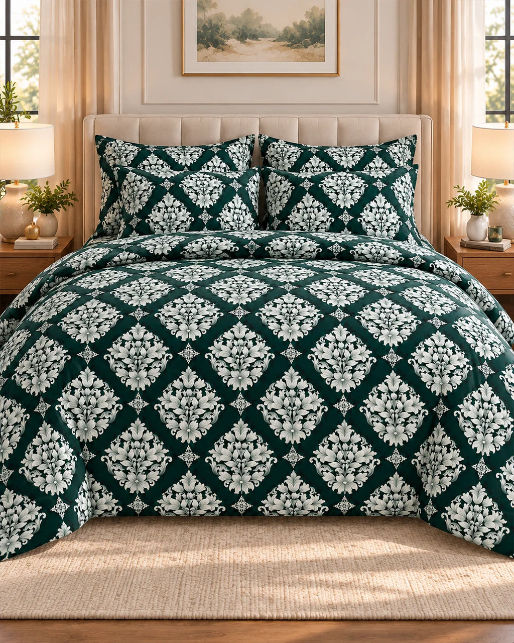BOTANIC  CHARM 6-Pcs Comforter Set