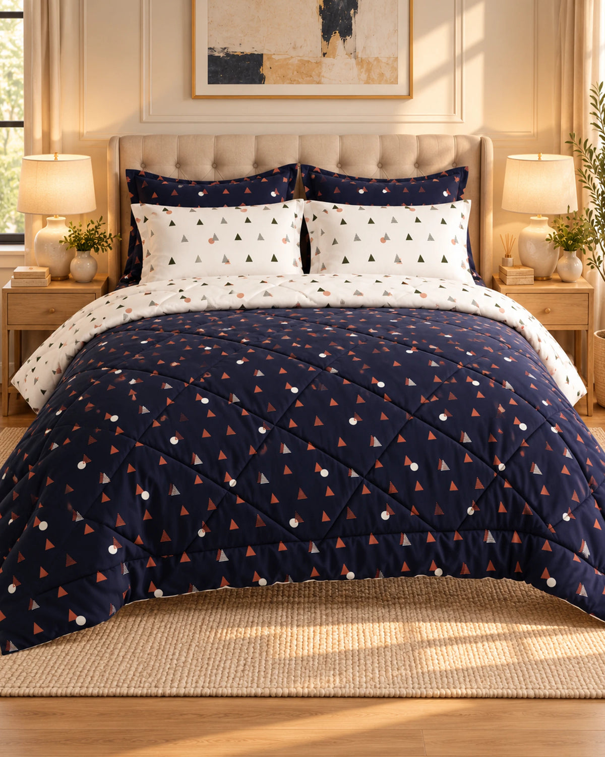Blue Prism Sateen 6-Pc Comforter Set