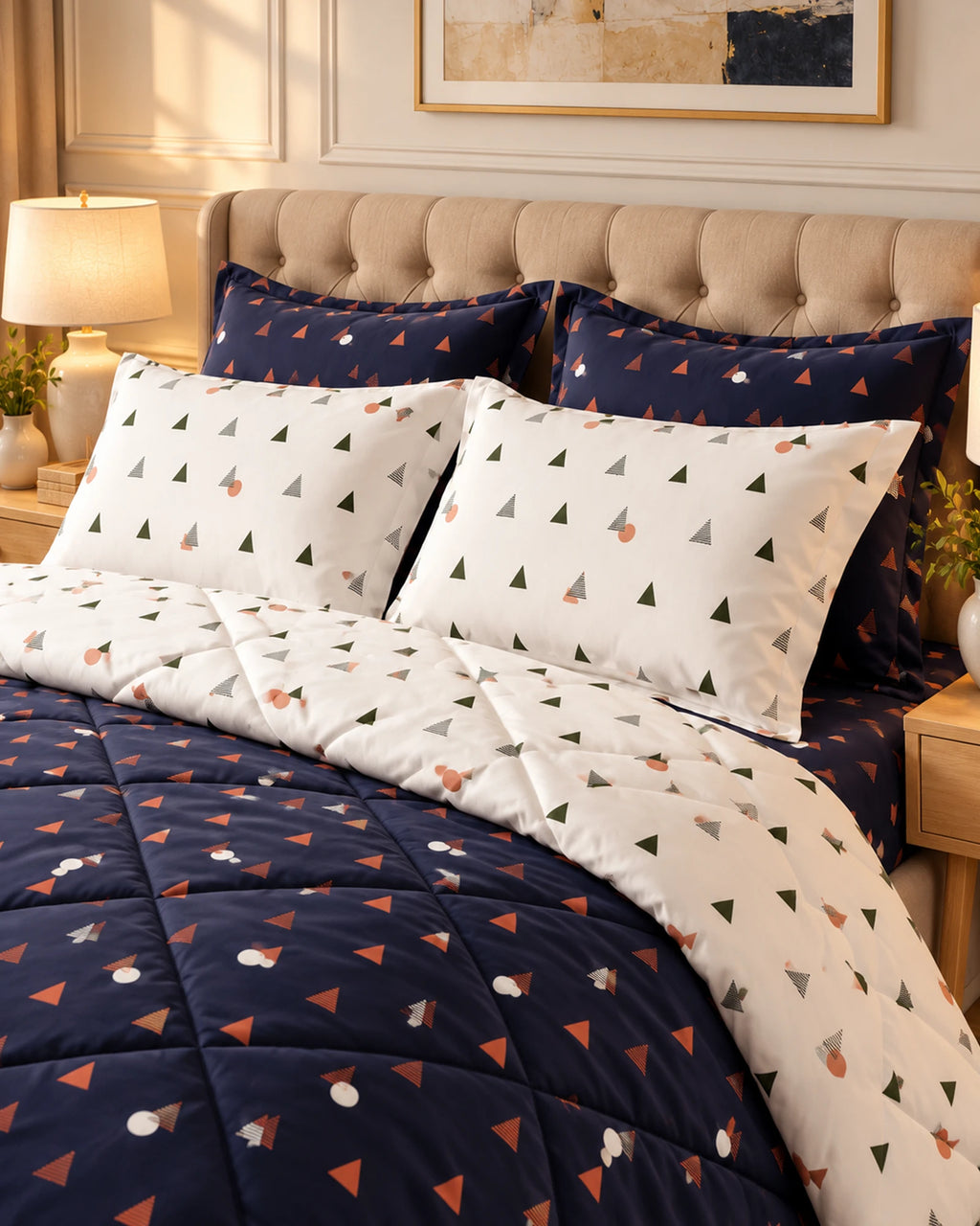 Blue Prism Sateen 6-Pc Comforter Set
