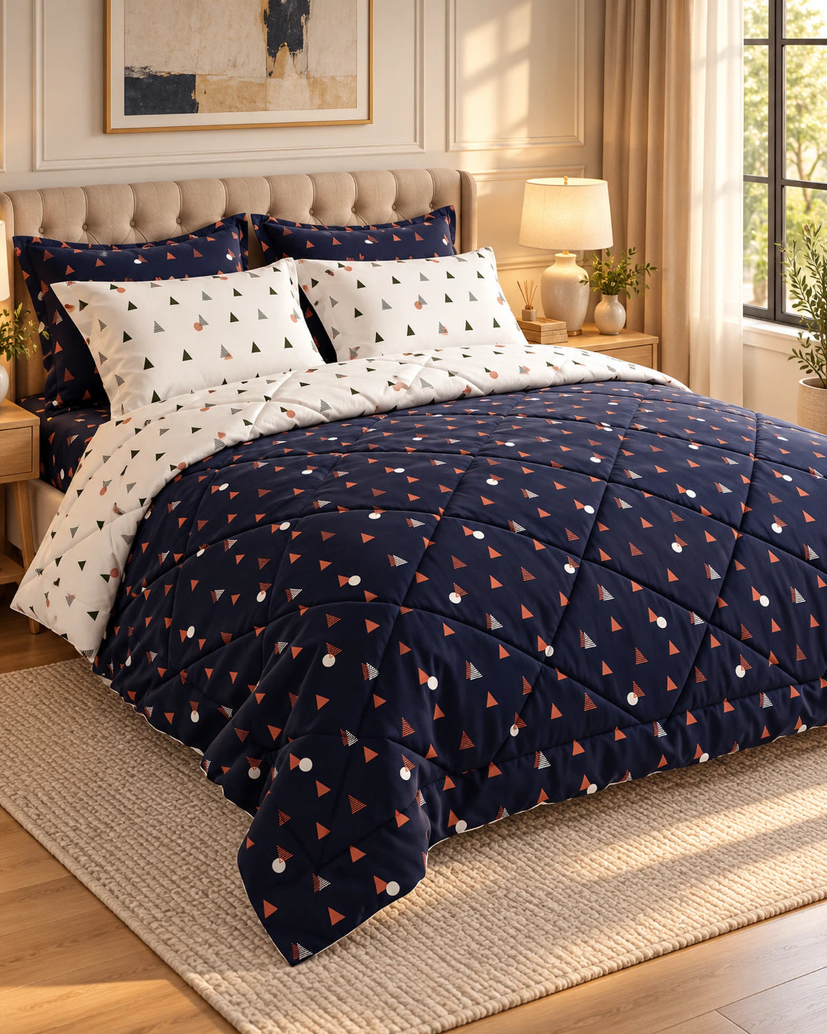 Blue Prism Sateen 6-Pc Comforter Set Main image