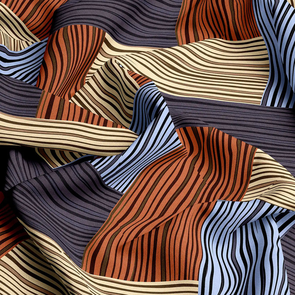 STRIPED KNIT 6-Pcs Comforter Set