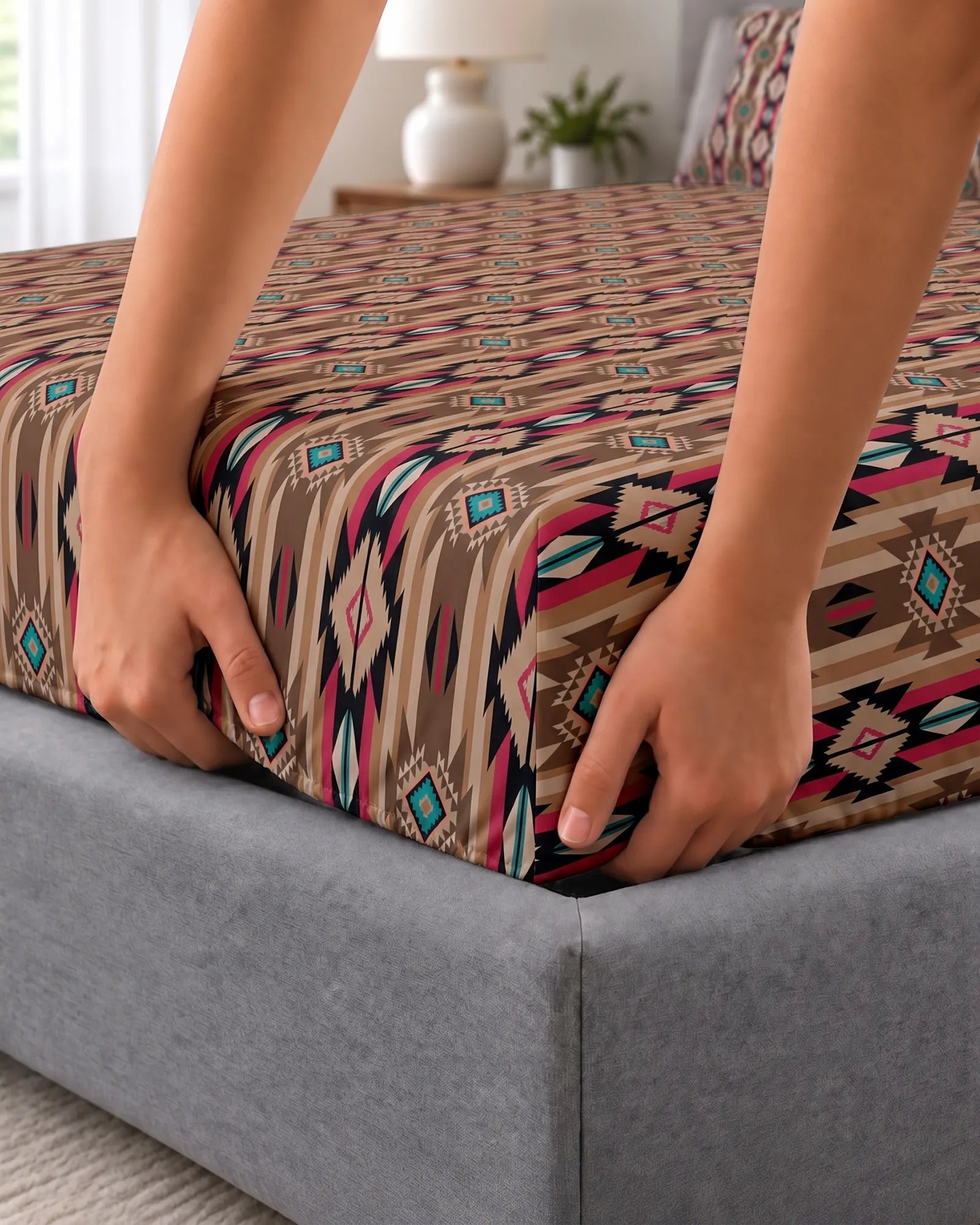 CANYON DREAM  Xara Fitted Bed Sheet Set Secondary image