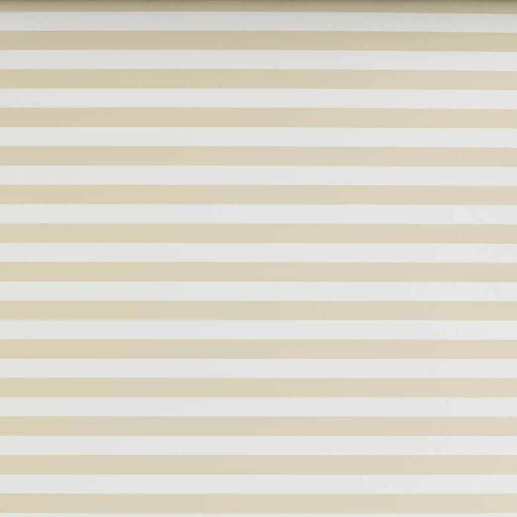 CLASSIC BEIGE STRIPE Sateen Bed Sheet Set