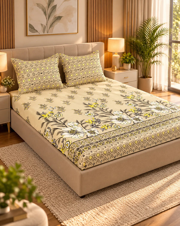 CLASSIC LATTICE Xara Fitted Bed Sheet Set