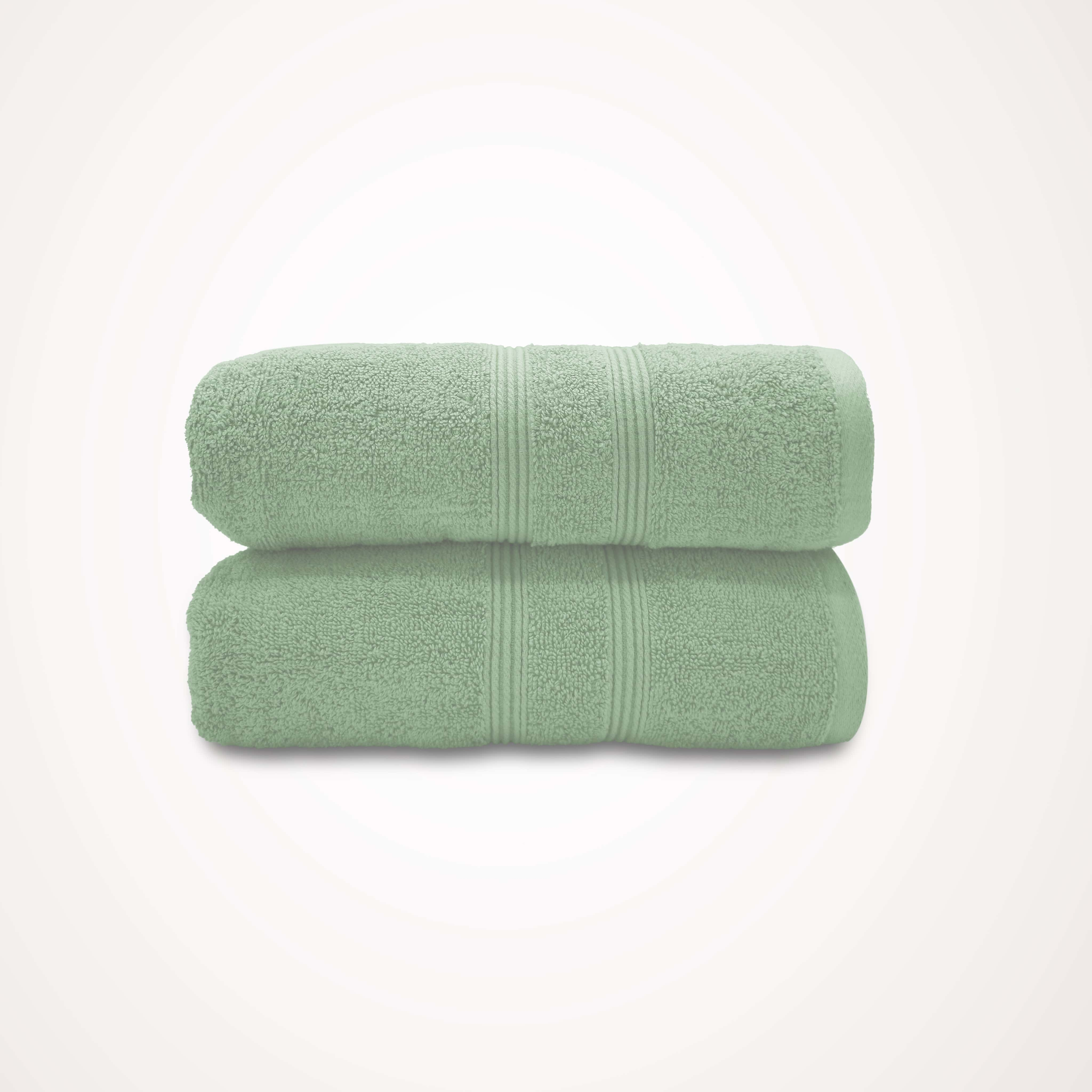 Towel 2 Pcs (Pearl Aqua) Bath Sheet