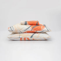 Woven Grid Cotton Percale Bed sheet