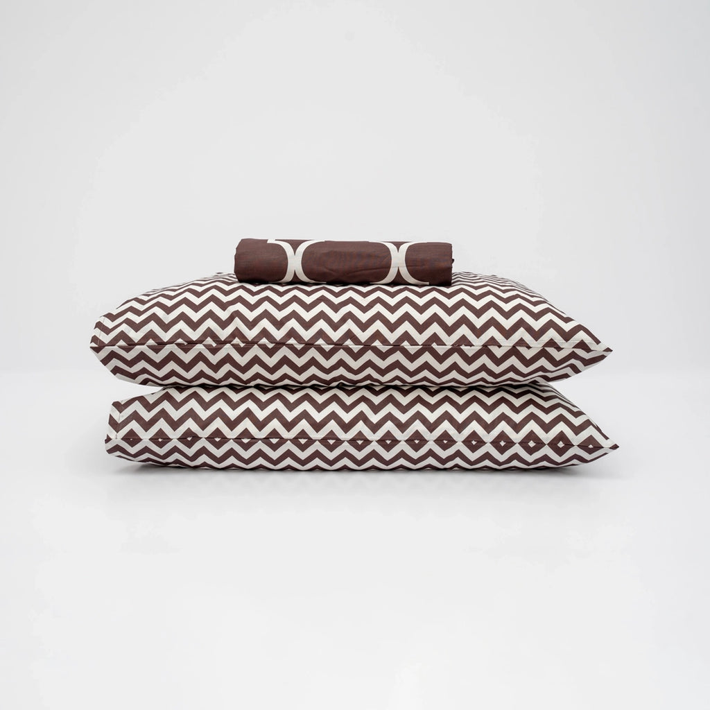 Modern Lattice Cotton Percale Bed sheet