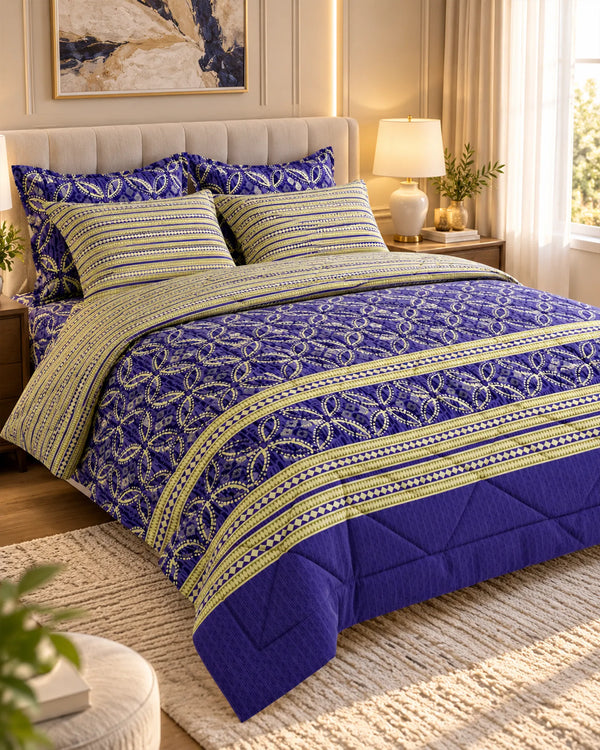 GEOMETRIC ART 6-Pcs Comforter Set
