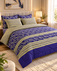 GEOMETRIC ART 6-Pcs Comforter Set