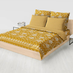 GOLDEN BLOOM 6-Pcs Comforter Set