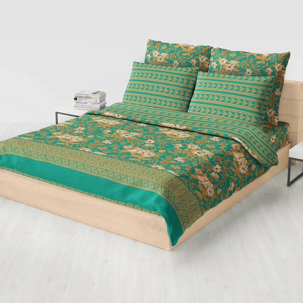 GREEN ELEGANCE 6-Pcs Comforter Set