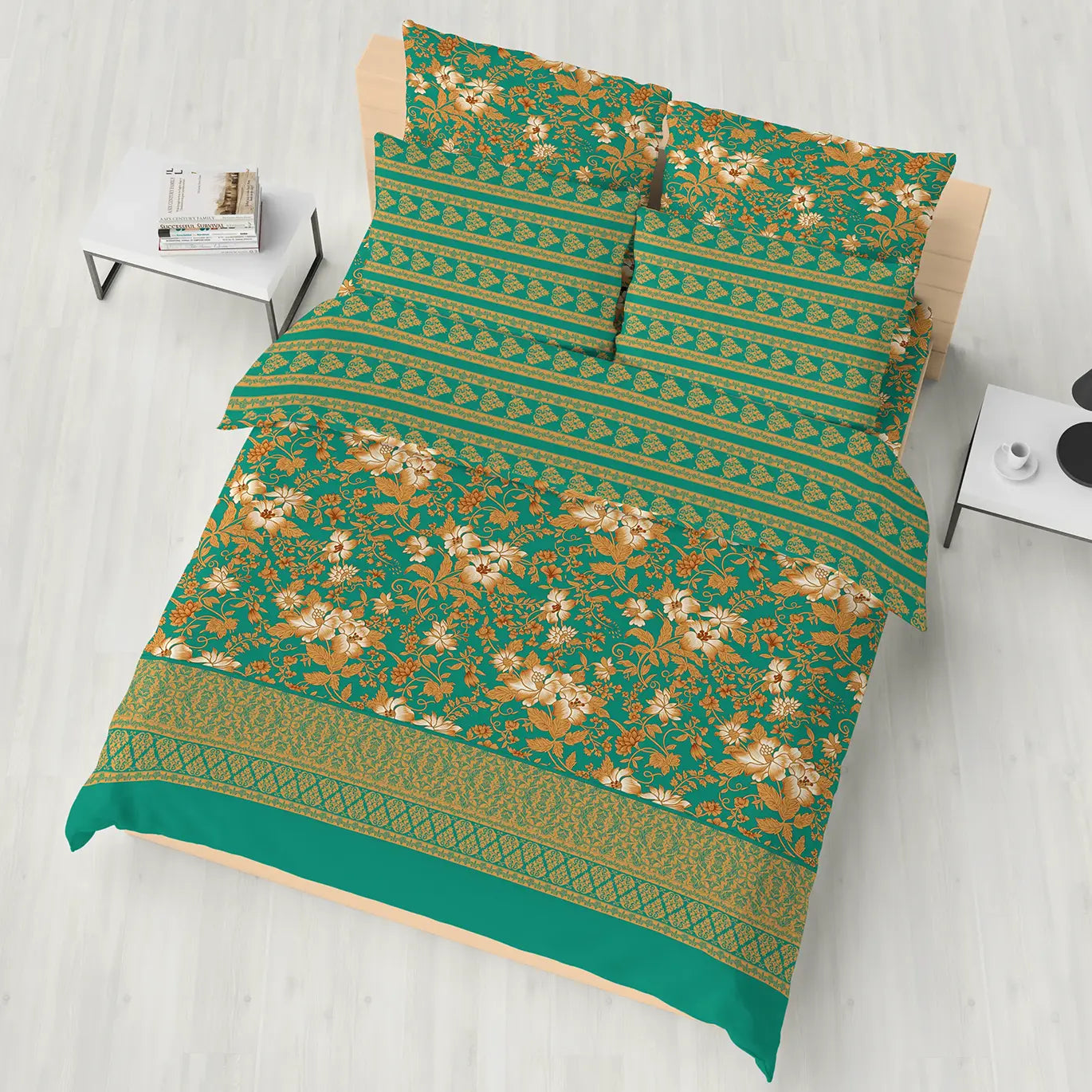 GREEN ELEGANCE 6-Pcs Comforter Set