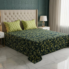 Golden Foliage - Bedsheet Set