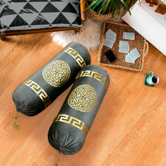 Pack of 2 gao pillow cover (grey)