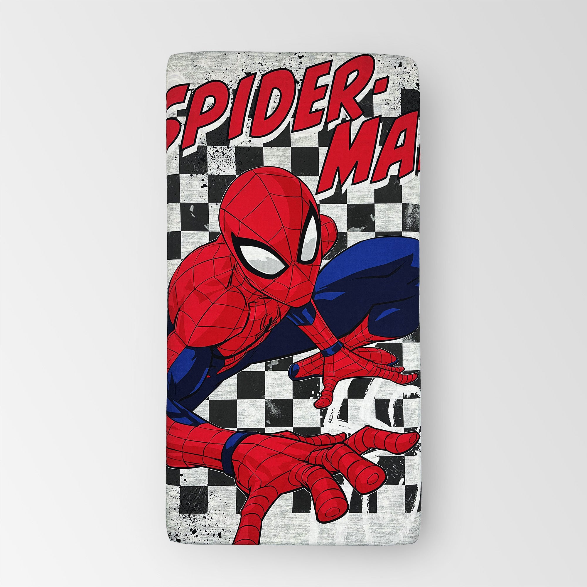 Super Web Action - Kids Fitted Bedsheet