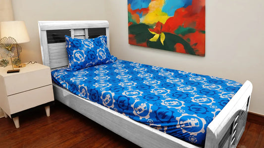 Cotton Kids Fitted bedsheet (Truck)