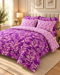 LILAC LEAF CANOPY 6 - Pcs Comforter Set